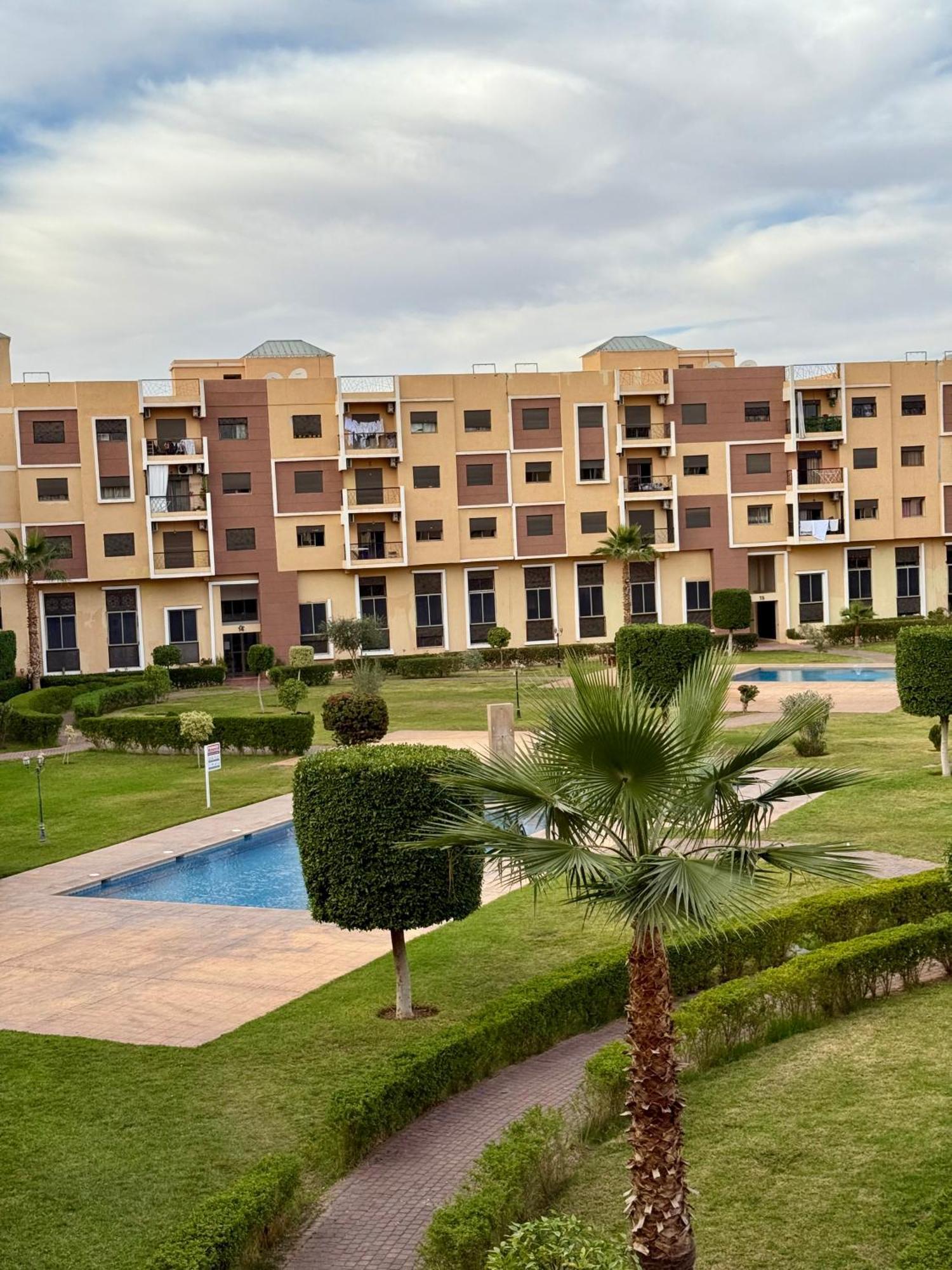 Appartement En Residence Privee Marrakesh Esterno foto